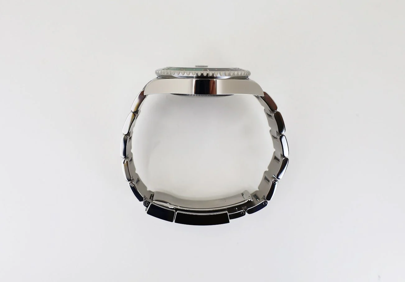 Rolex Steel GMT-Master II 40 Watch - "Sprite" - Black Dial - Oyster Bracelet - 126720VTNR - Image 8
