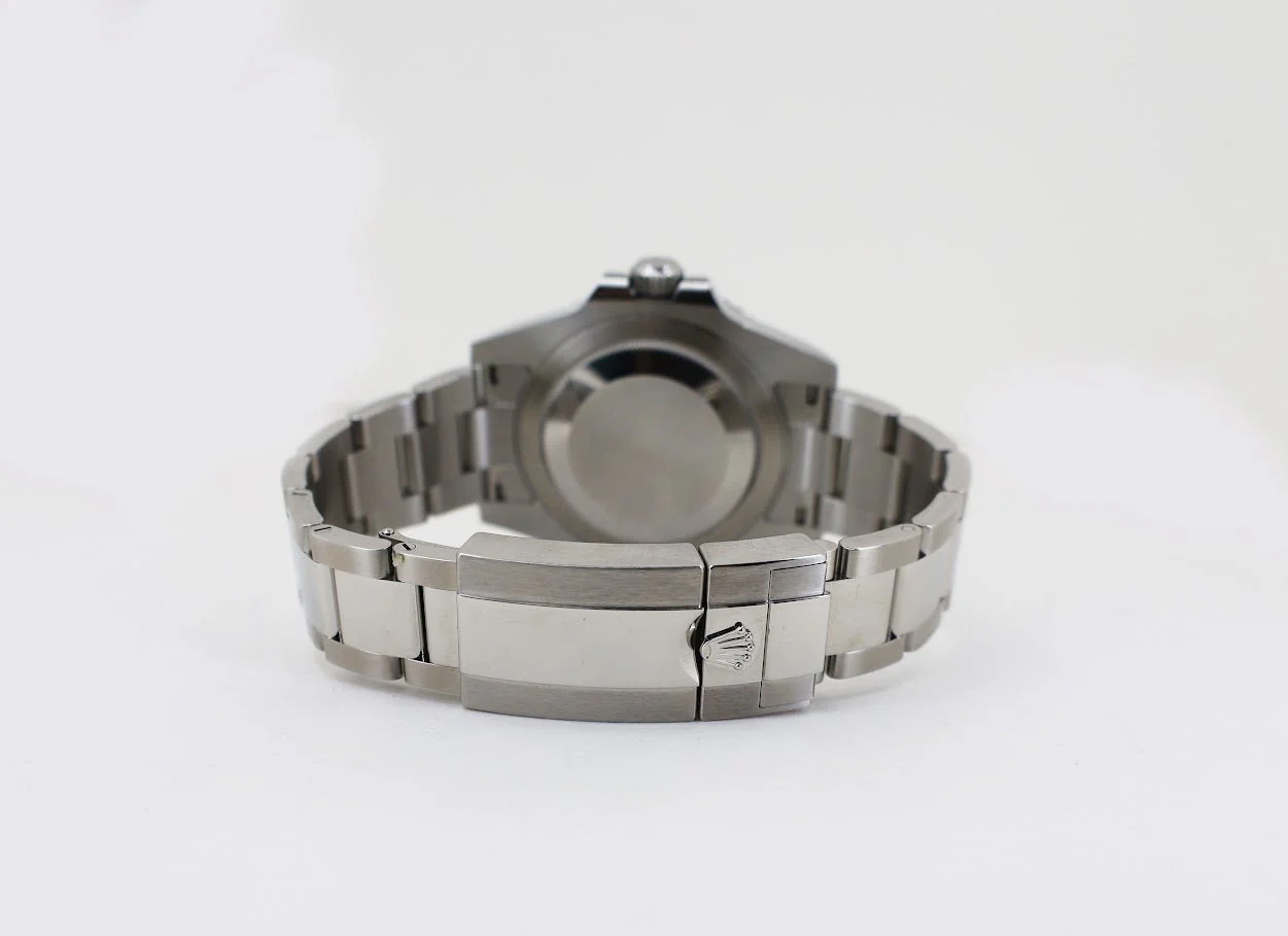 Rolex Steel GMT-Master II 40 Watch - "Sprite" - Black Dial - Oyster Bracelet - 126720VTNR - Image 9