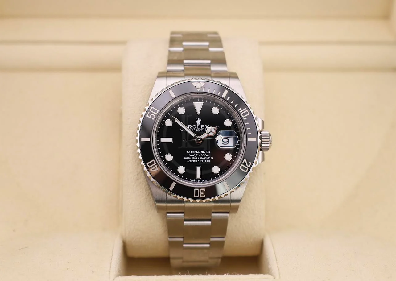 Rolex Steel Submariner Watch - Black Dial - 2020 Release - 124060 - Image 3