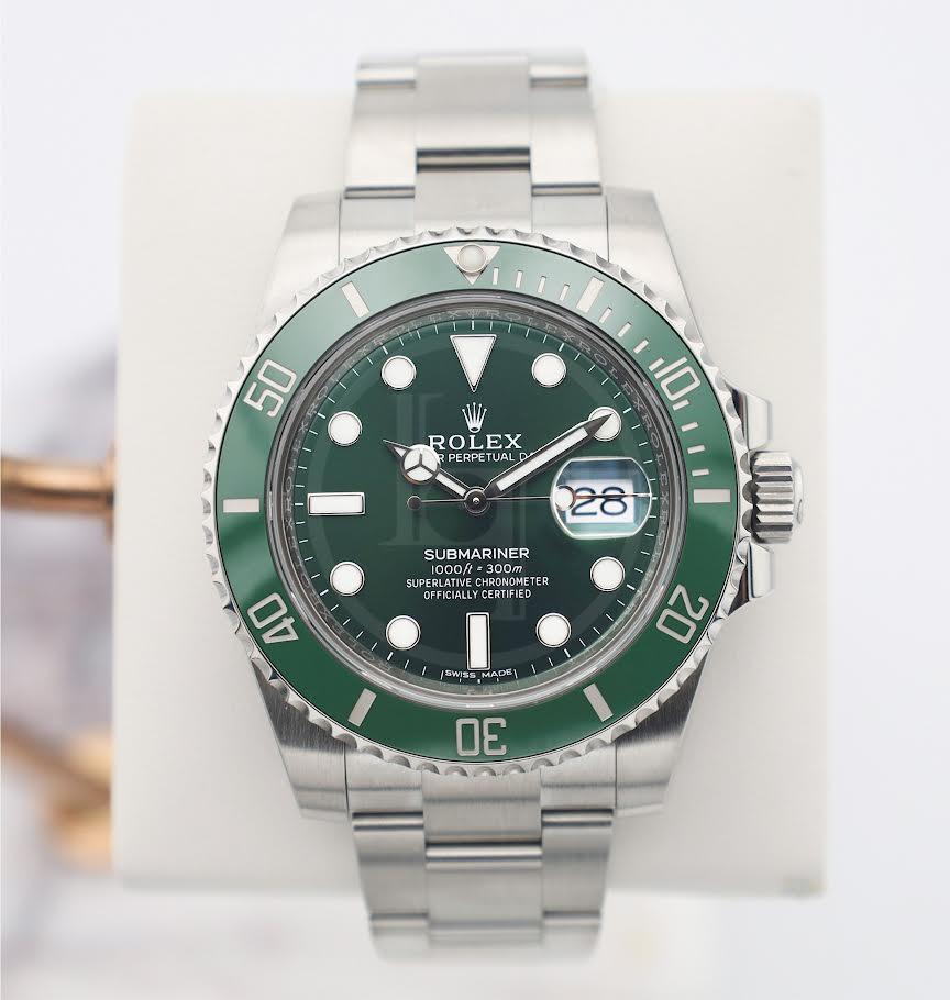 Rolex Submariner Date "Hulk" Stainless Steel Green Dial & Ceramic Bezel Oyster Bracelet 116610LV - Image 2