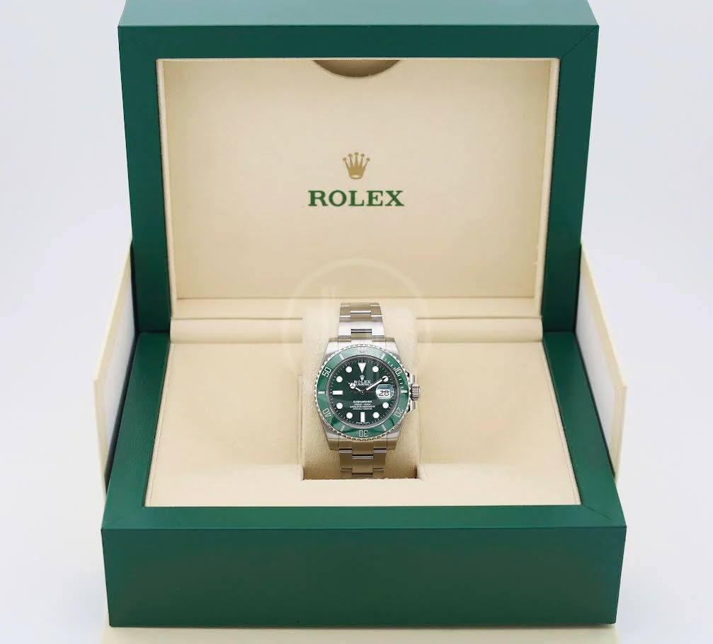 Rolex Submariner Date "Hulk" Stainless Steel Green Dial & Ceramic Bezel Oyster Bracelet 116610LV - Image 4