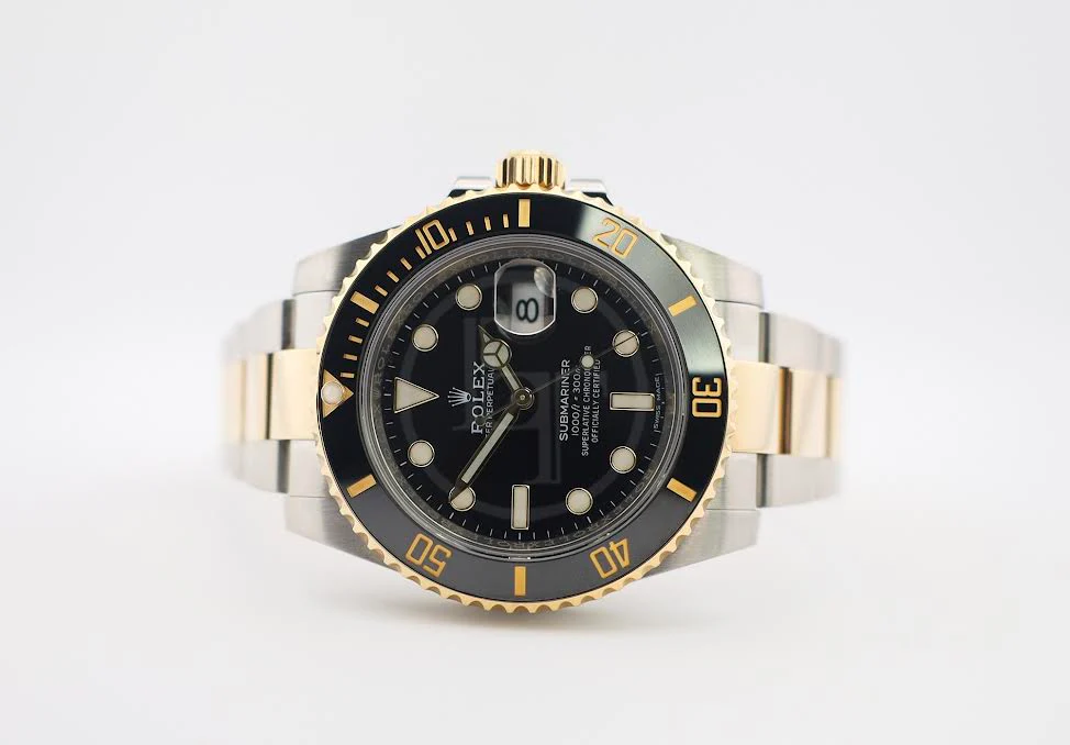 Rolex Submariner Date Yellow Gold/Steel Black Dial & Ceramic Bezel Oyster Bracelet 116613LN - Image 5