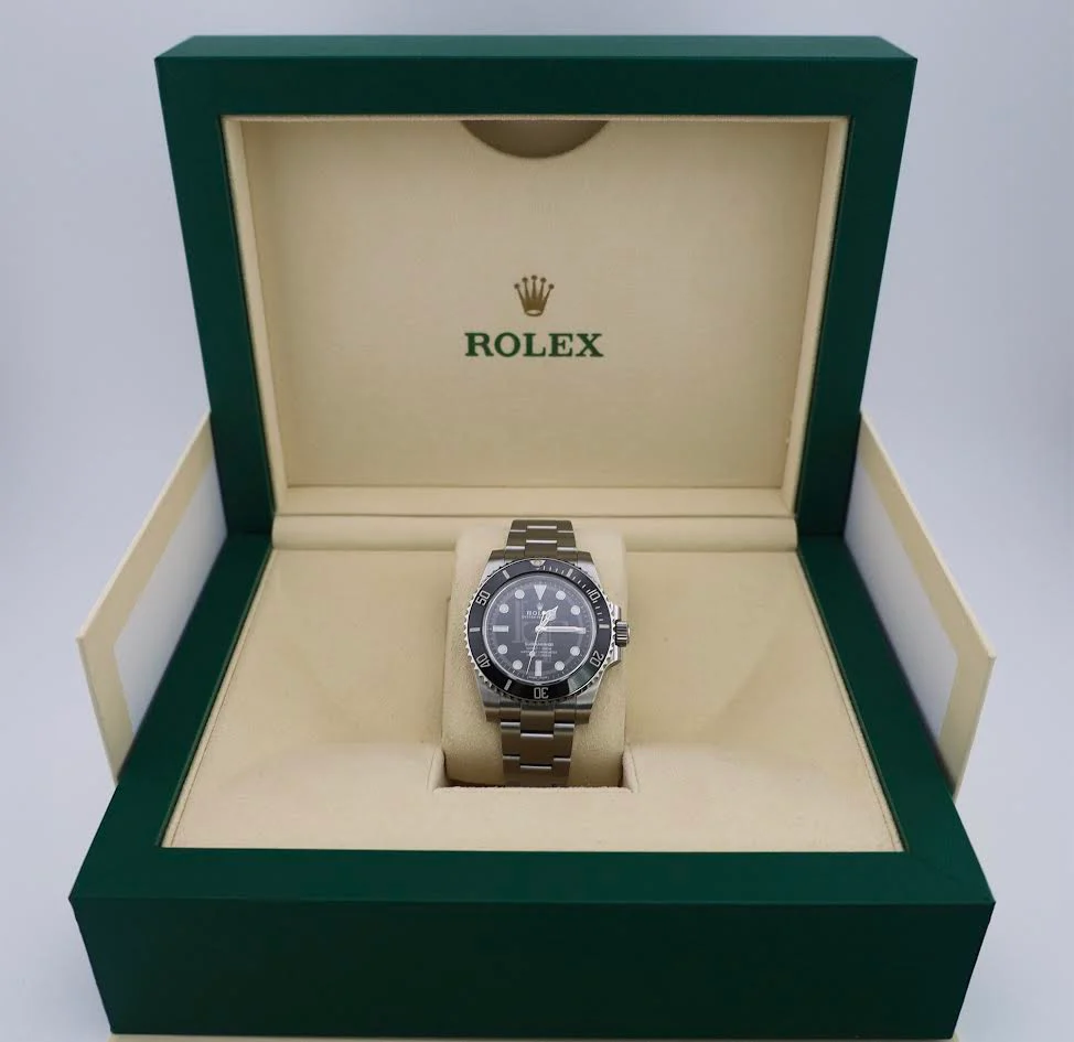 Rolex Submariner No Date Stainless Steel Black Dial & Ceramic Bezel Oyster Bracelet 114060 - Image 4