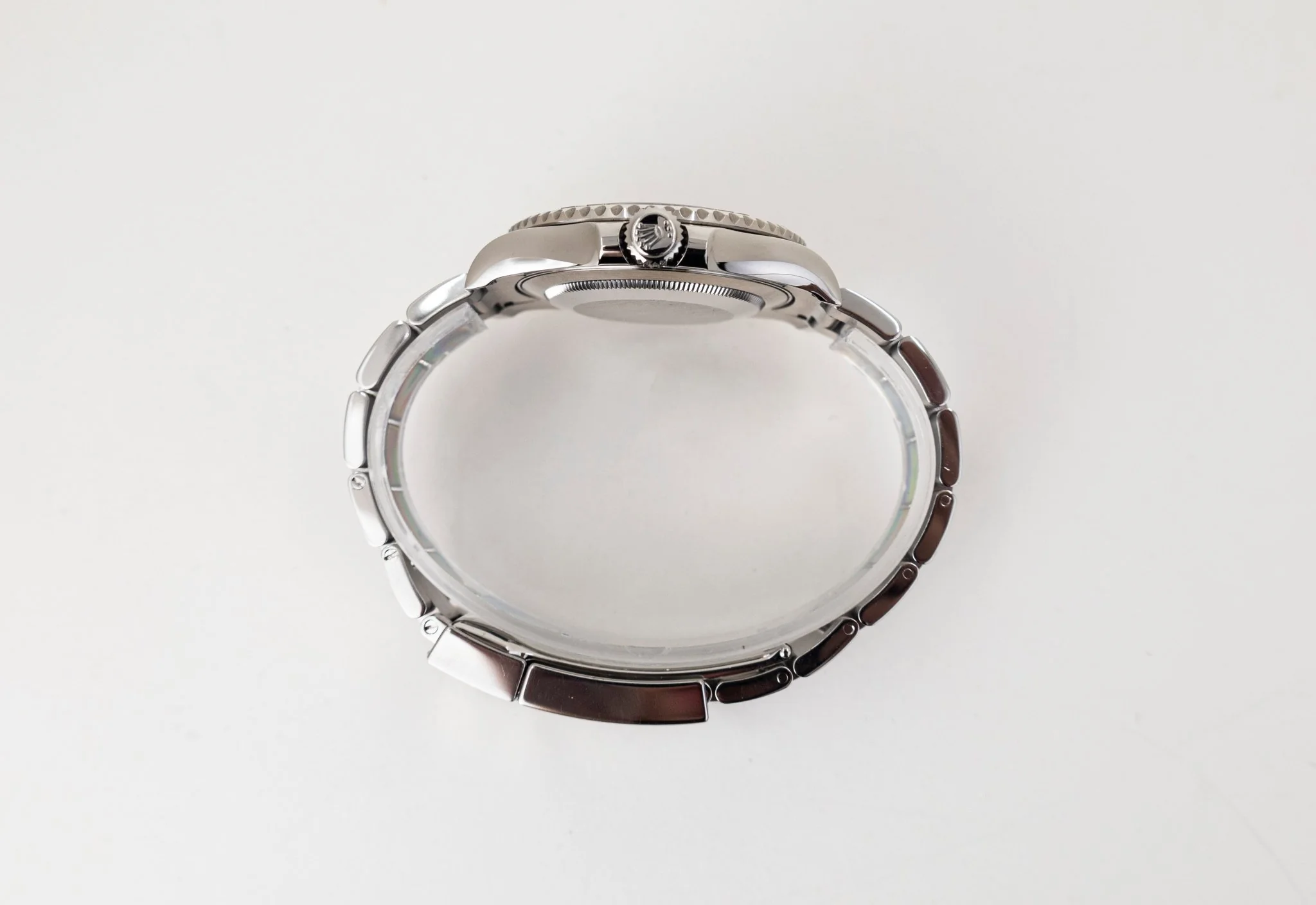 Rolex Yacht-Master 40 Stainless Steel Dark Rhodium Dial Platinum Bezel Oyster Bracelet 116622 - Image 7