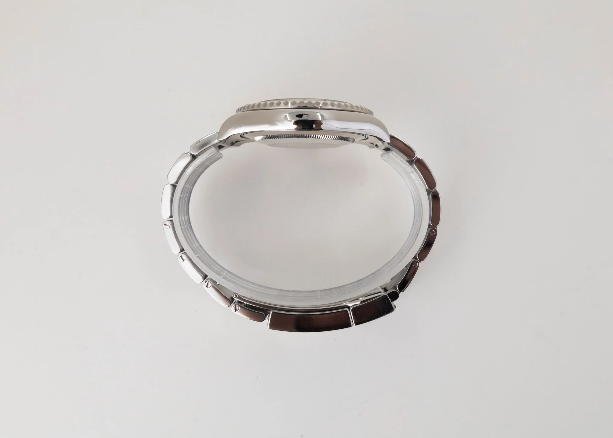 Rolex Yacht-Master 40 Stainless Steel Dark Rhodium Dial Platinum Bezel Oyster Bracelet 116622 - Image 8