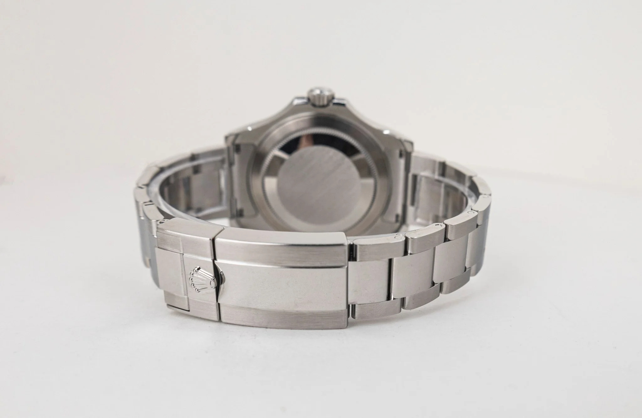 Rolex Yacht-Master 40 Stainless Steel Dark Rhodium Dial Platinum Bezel Oyster Bracelet 116622 - Image 9