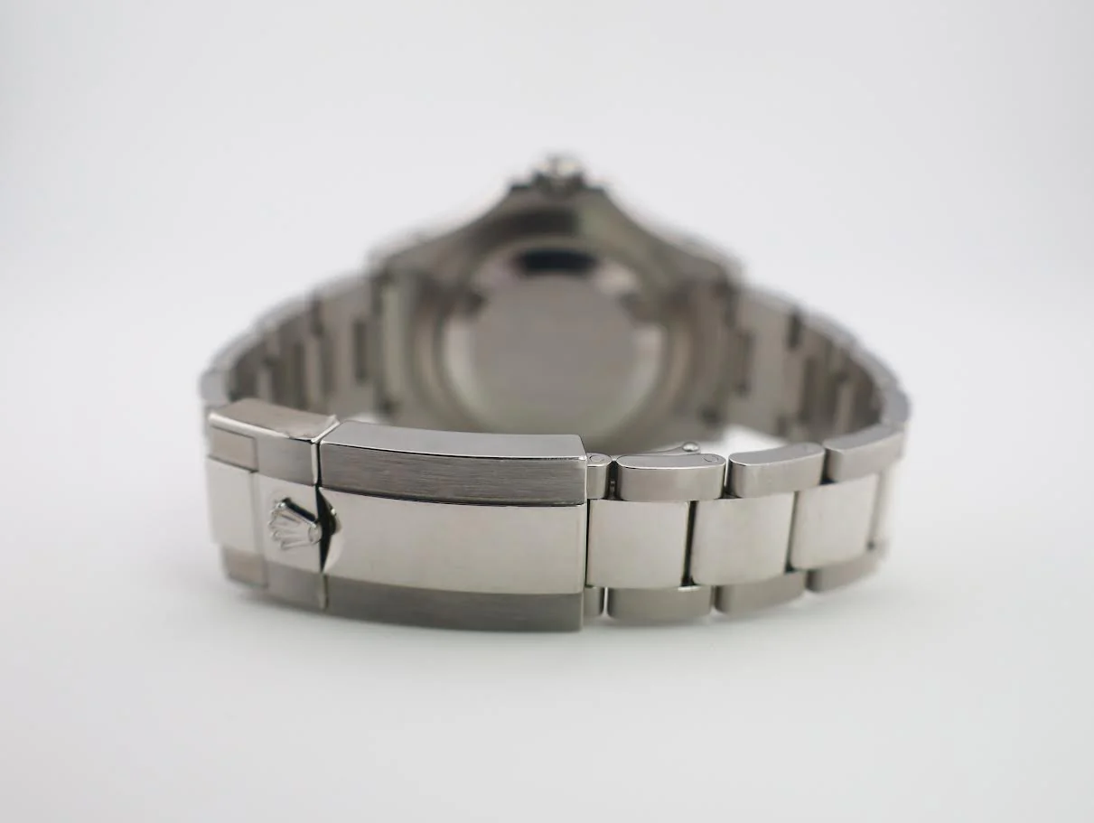 Rolex Yacht-Master 40 Stainless Steel Dark Rhodium Dial Platinum Bezel Oyster Bracelet 126622 - Image 10
