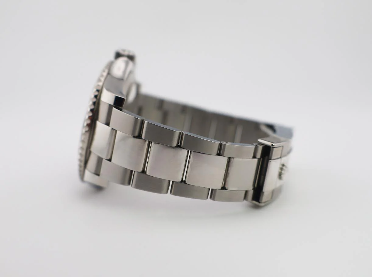Rolex Yacht-Master 40 Stainless Steel Dark Rhodium Dial Platinum Bezel Oyster Bracelet 126622 - Image 7
