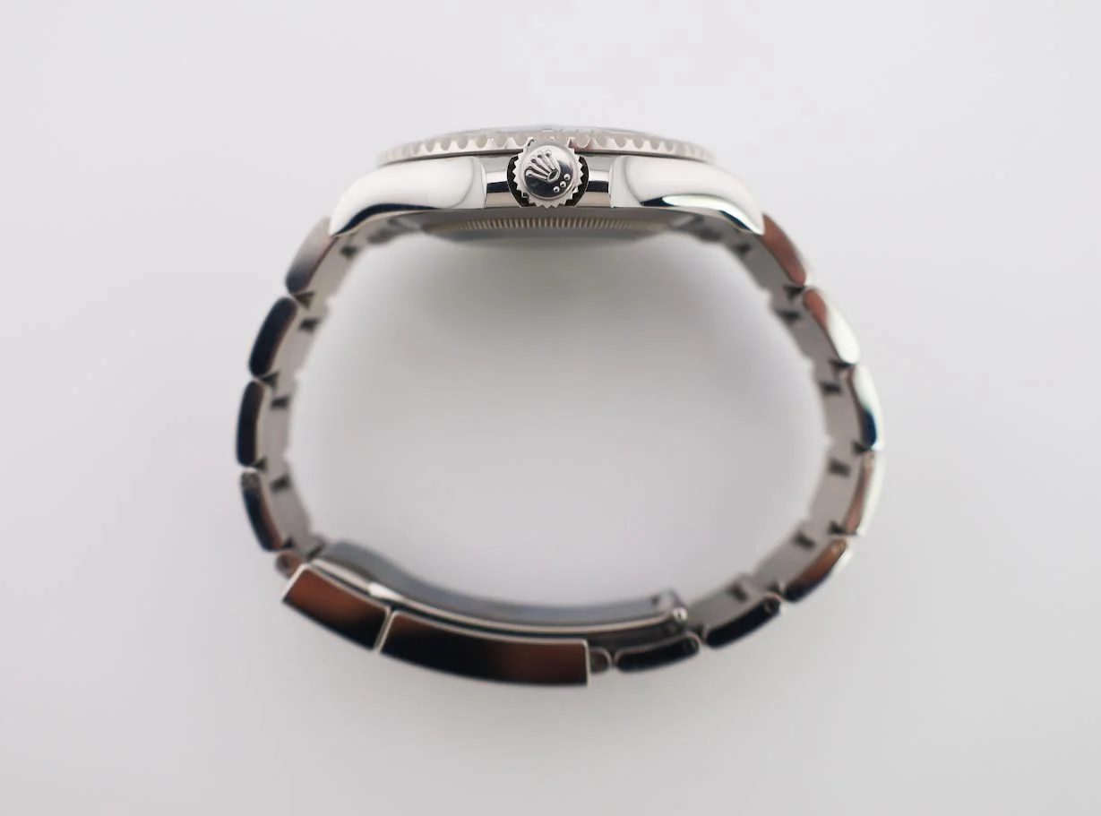 Rolex Yacht-Master 40 Stainless Steel Dark Rhodium Dial Platinum Bezel Oyster Bracelet 126622 - Image 8