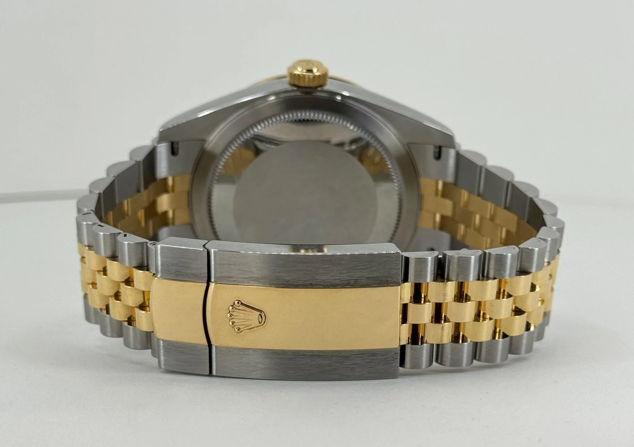 Rolex Yellow Rolesor Oyster Perpetual Sky-Dweller - Champagne Index Dial - Jubilee Bracelet - 326933 chij - Image 10