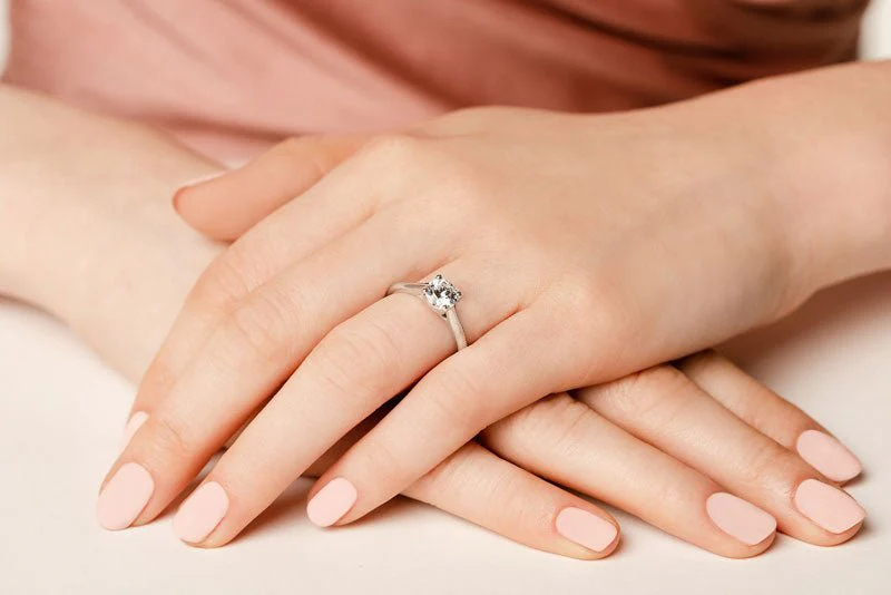 Round Brilliant Cut Solitaire Diamond Ring with 2.00 ct.(finished) 8.2mm - Image 3