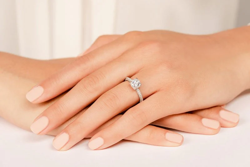 Royal Delight Lab-Grown Diamond Engagement Ring with 1.72 ct. (1.25 ct. center diamond) - Image 5