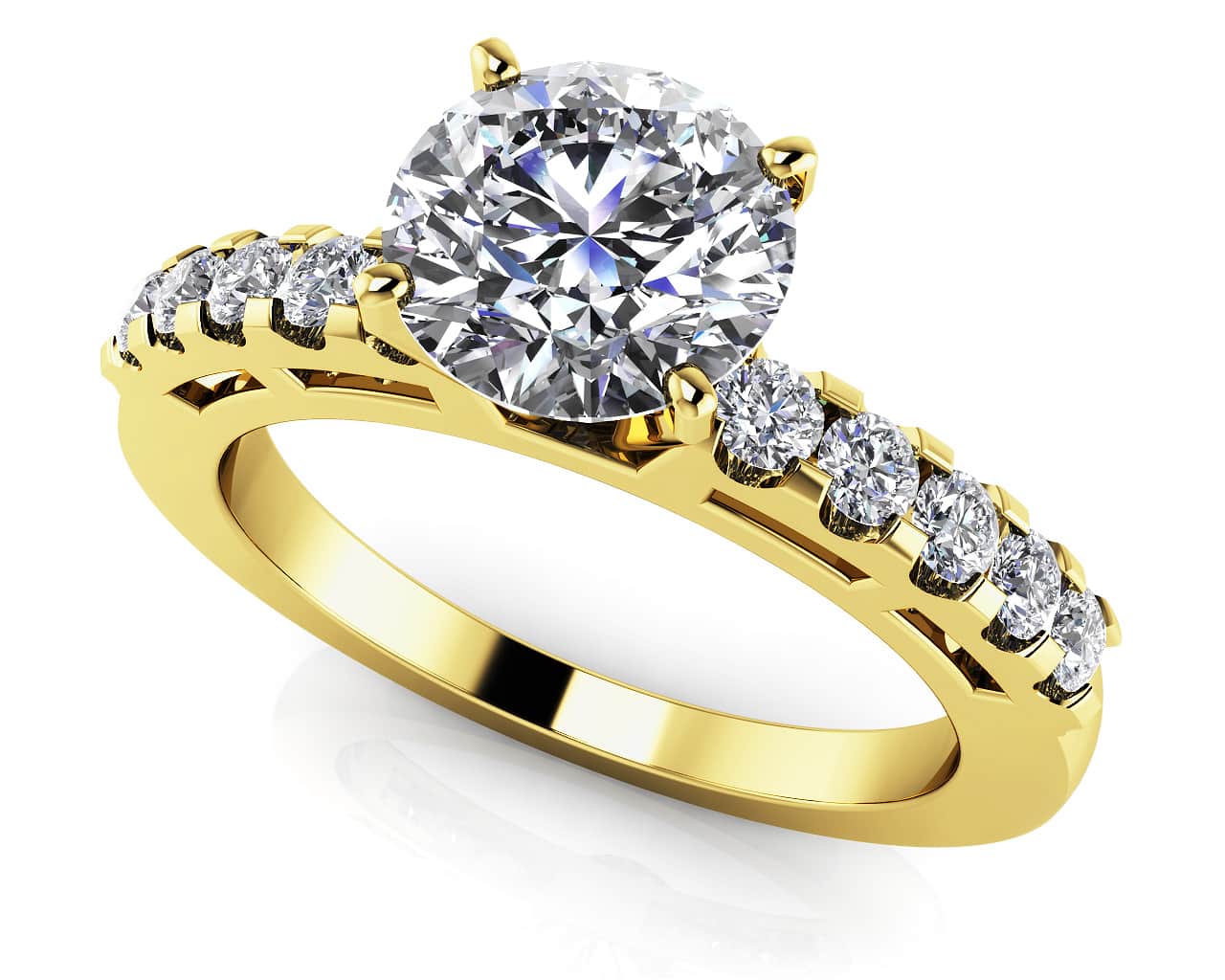 She Is A Ten Lab-Grown Diamond Engagement Ring with 1.33 ct. (1.00 ct. center diamond) - Image 2