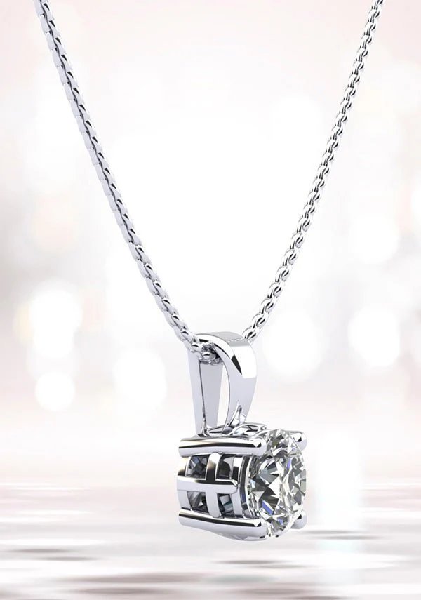 Sign of Faith Diamond Pendant with 0.25 ct.(finished) 4mm - Image 3