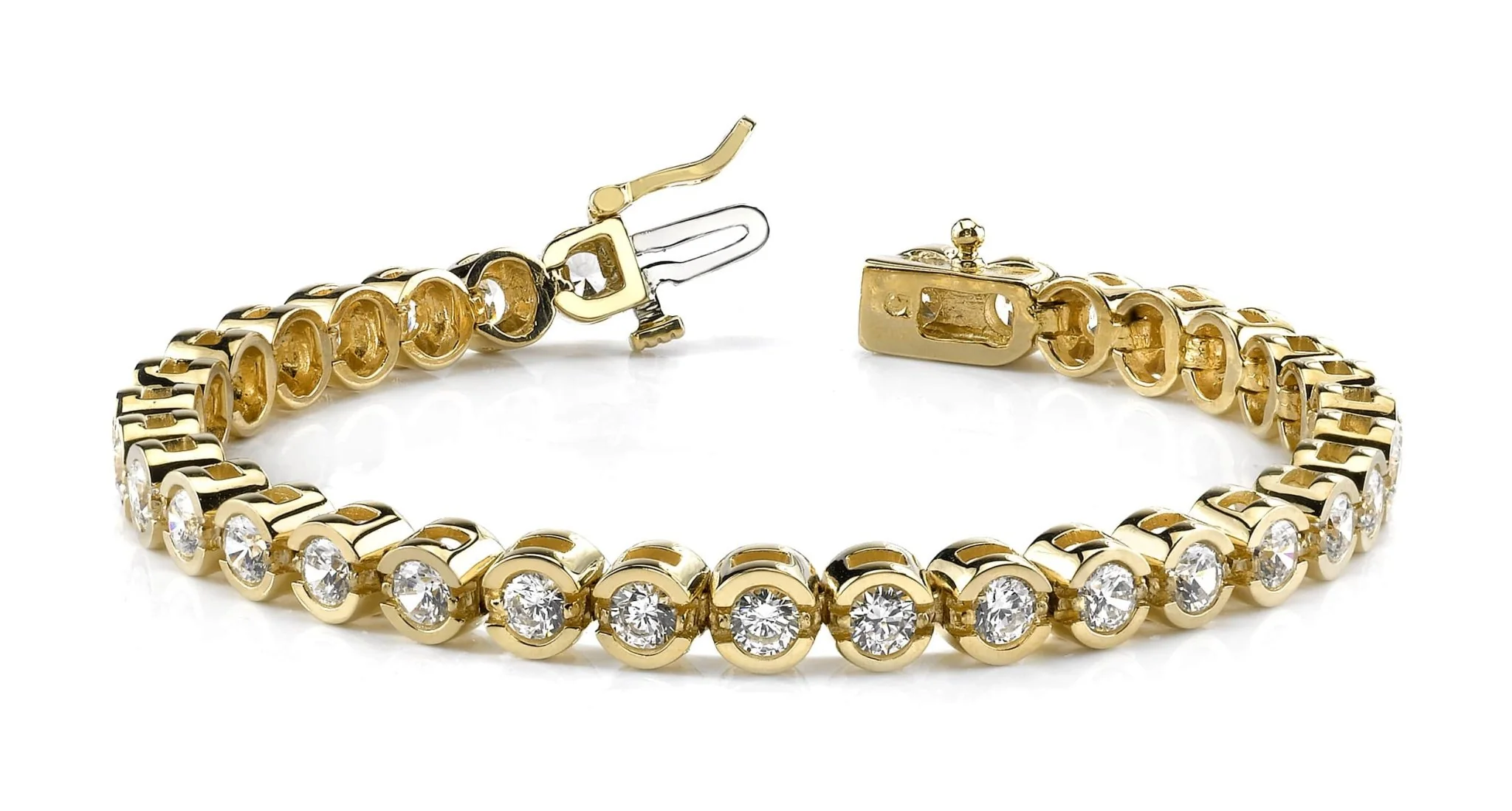 Smile Link Lab-Grown Diamond Tennis Bracelet with 3.96 ct.(finished) 2.75mm - Image 5