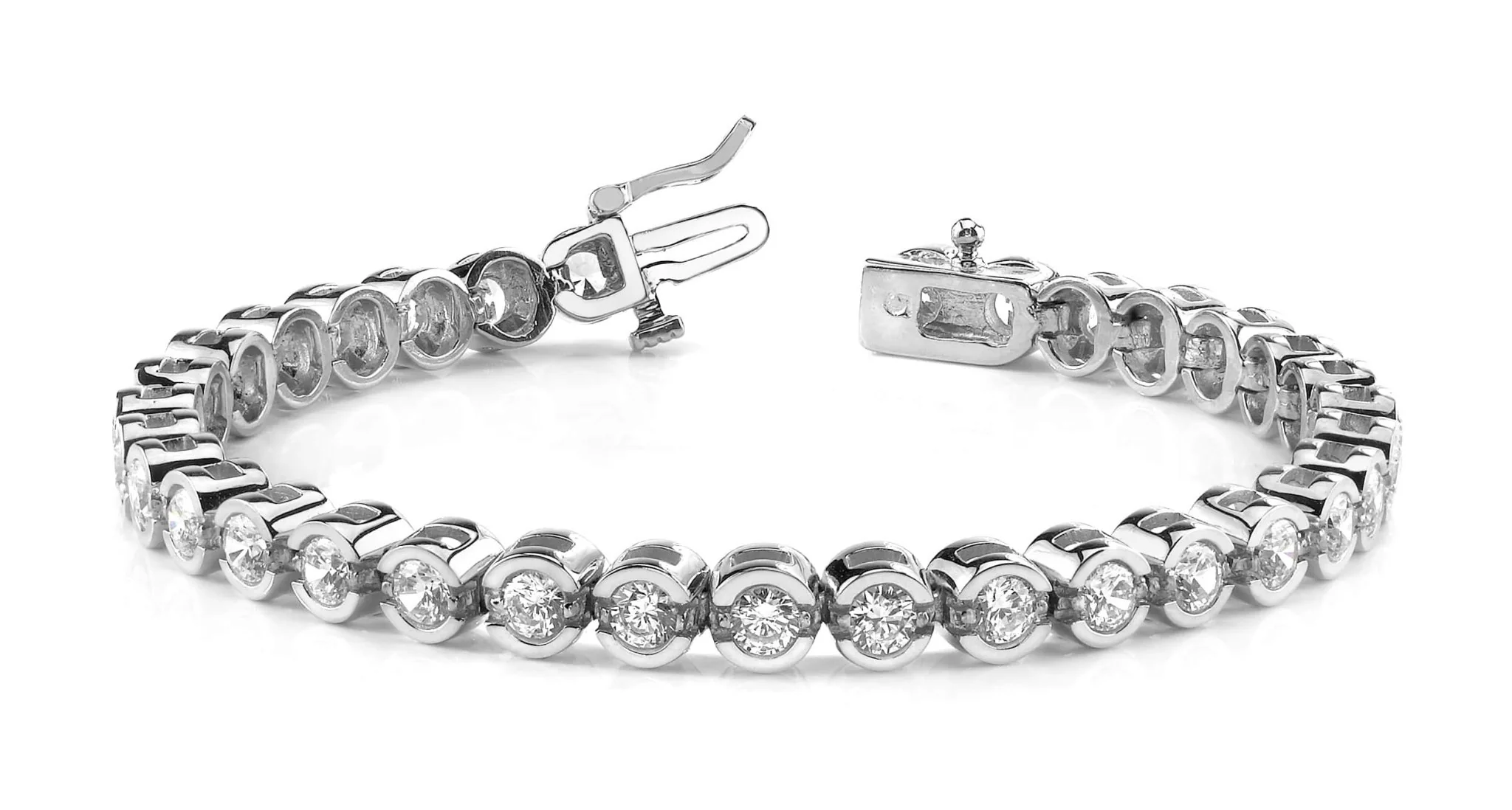 Smile Link Lab-Grown Diamond Tennis Bracelet with 4.95 ct.(finished) 3.5mm - Image 4