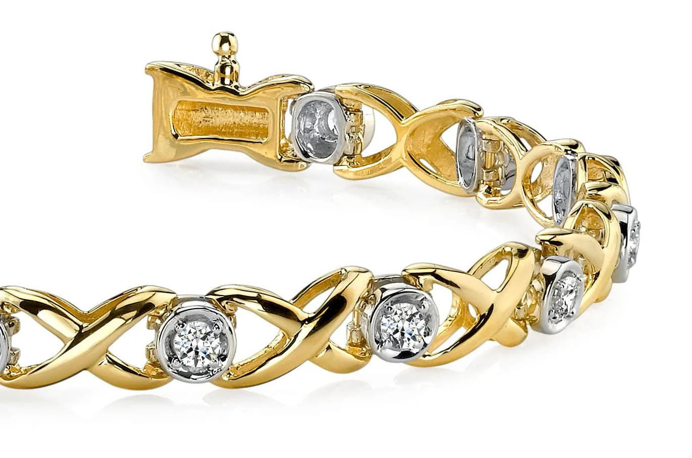 Stargazer Designer Diamond Bracelet with 0.98 ct.(finished) 2.75mm - Image 2