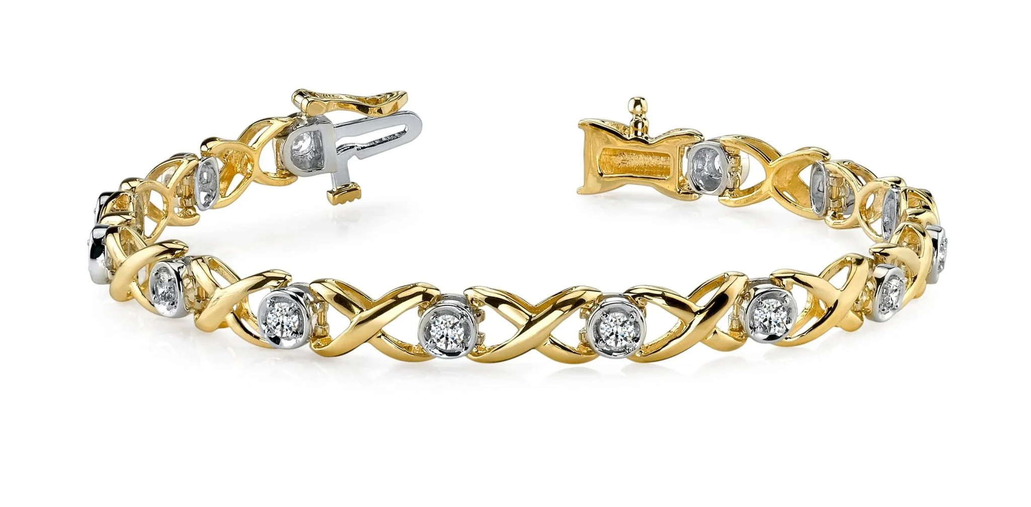Stargazer Designer Diamond Bracelet with 0.98 ct.(finished) 2.75mm - Image 3