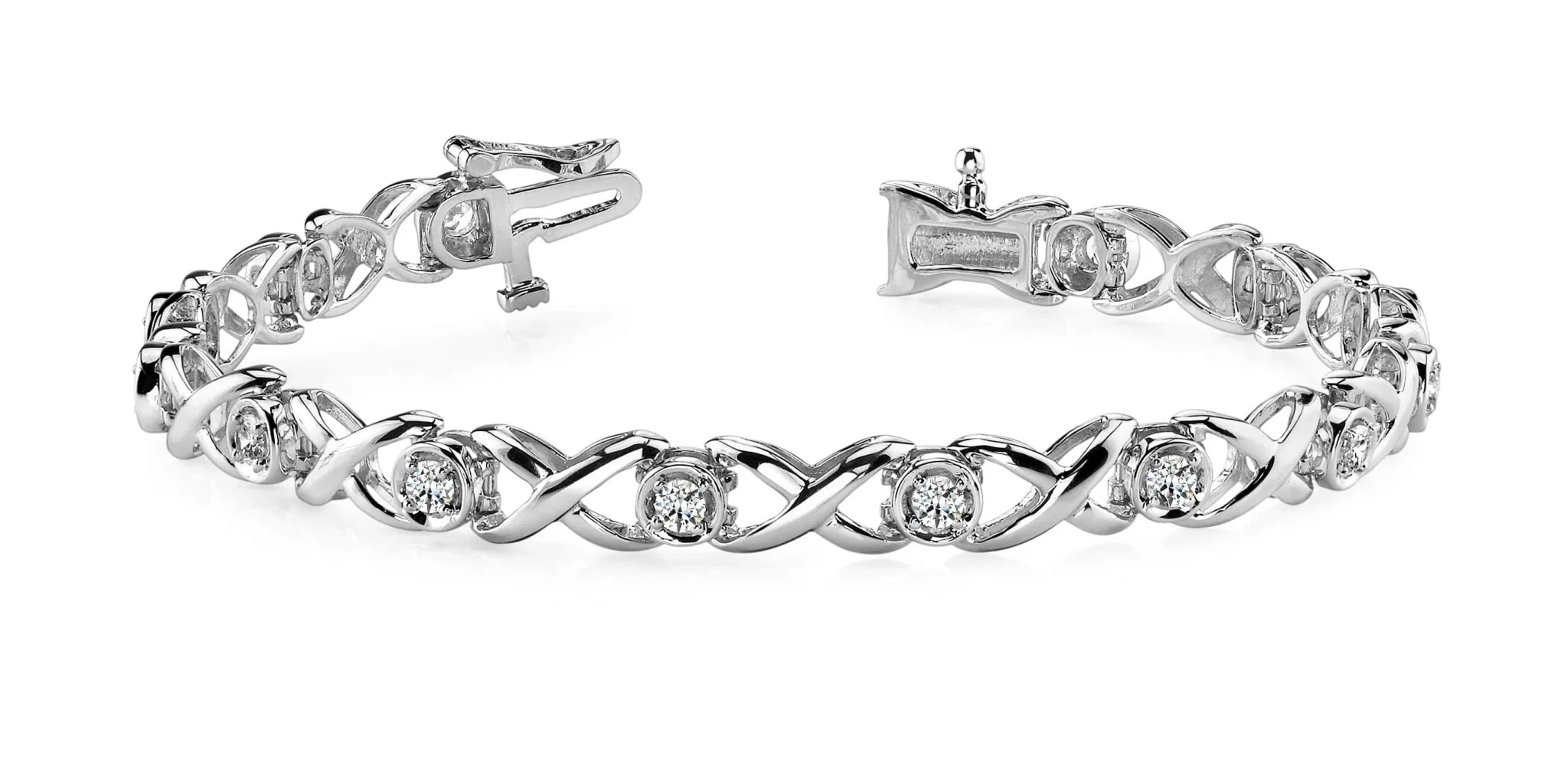 Stargazer Designer Diamond Bracelet with 0.98 ct.(finished) 2.75mm - Image 4