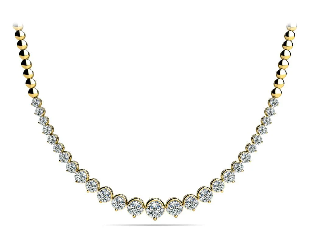 Strand Of Diamonds With Shiny Links Lab-Grown Diamond  with 5.00 ct.(finished) - Image 4