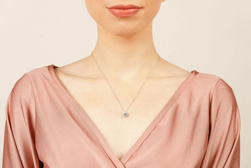 Surrounded By Sparkle Lab-Grown Diamond Pendant with 0.55 ct. (0.35 ct. center diamond) - Image 4