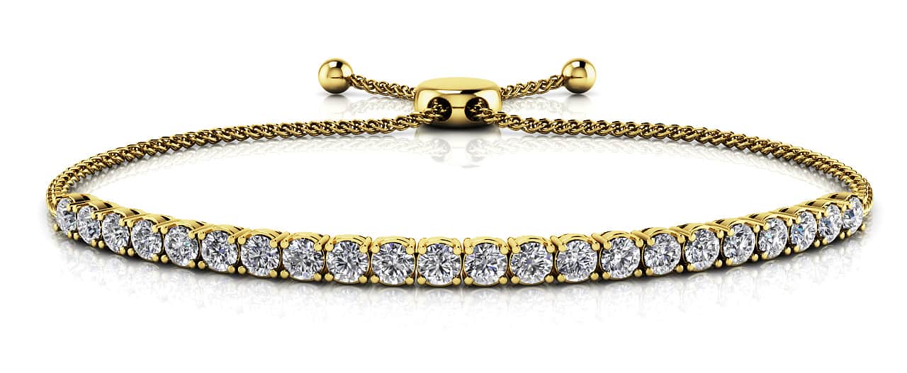 Timeless Dreams Adjustable Bracelet Diamond  with 1.03 ct.(finished) 2.2mm - Image 2