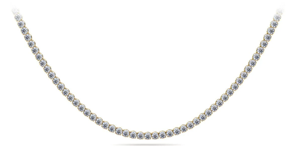 Timeless Dreams Riviera Lab-Grown Diamond Necklace with 4.98 ct.(finished) 1.8mm - Image 2