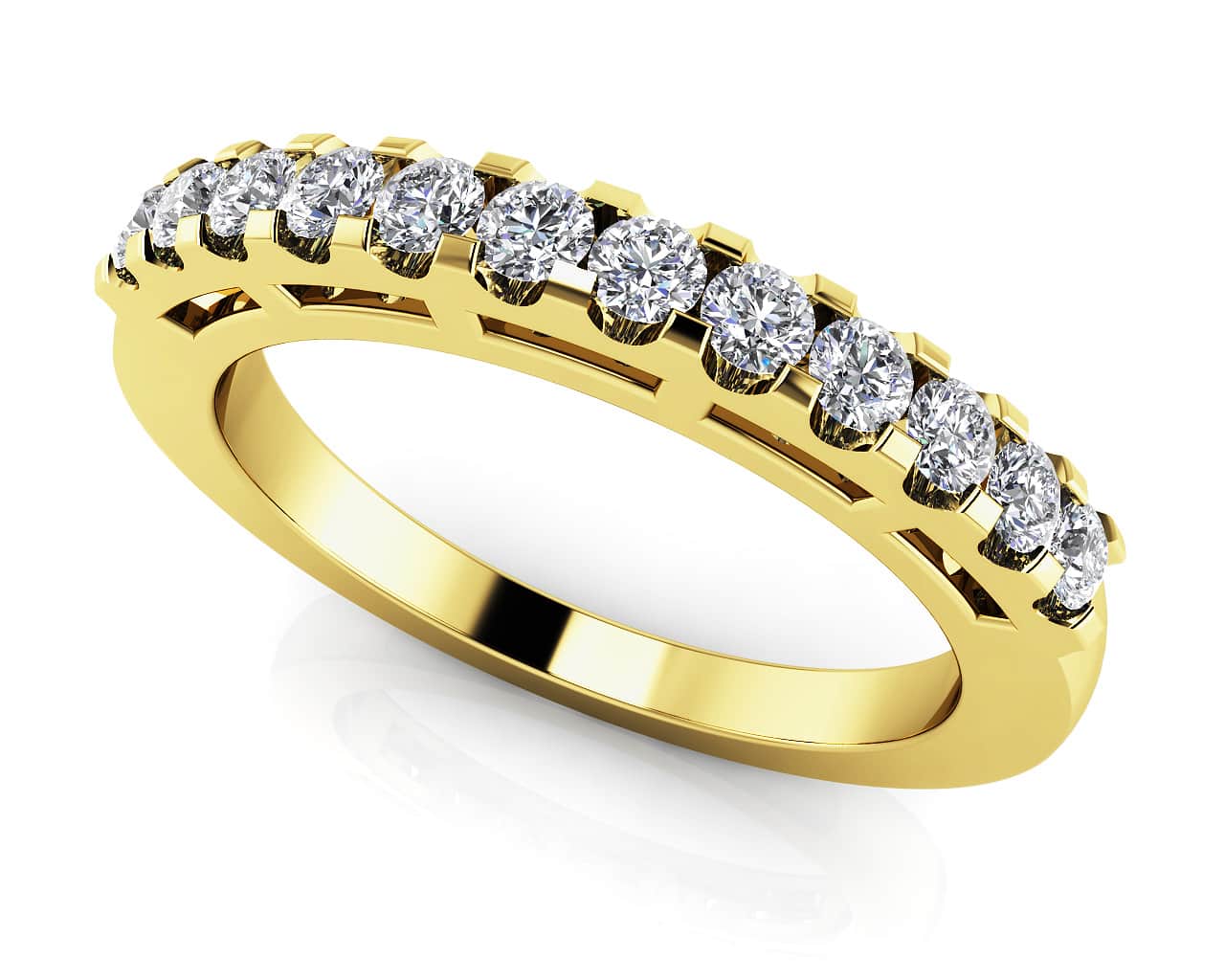 Twelve Across ab-Grown Diamond  Band with 0.60 ct.(finished) 2.5mm - Image 2