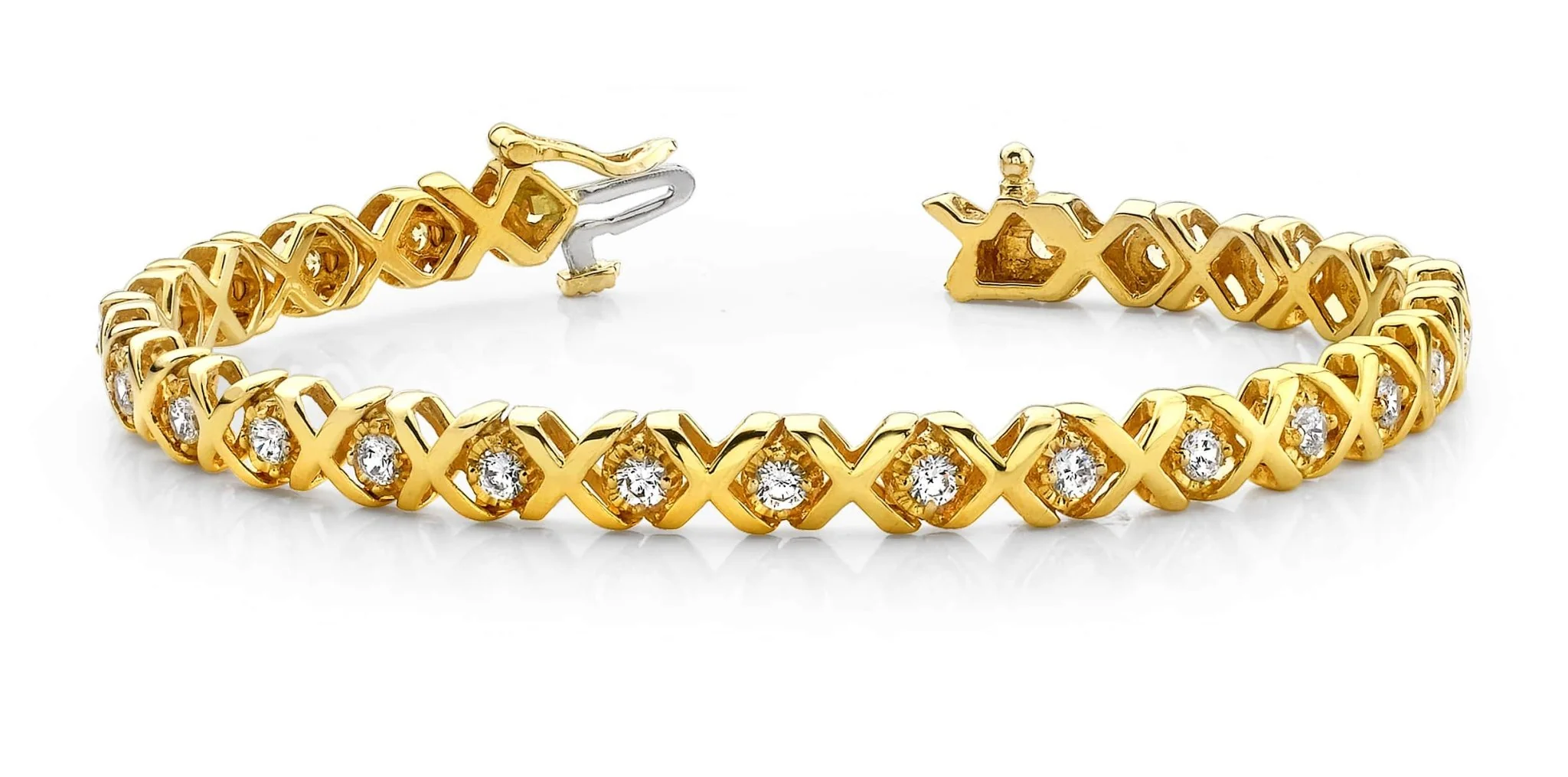 Xoxo Lab-Grown Diamond Bracelet with 2.00 ct.(finished) 2.8mm - Image 5